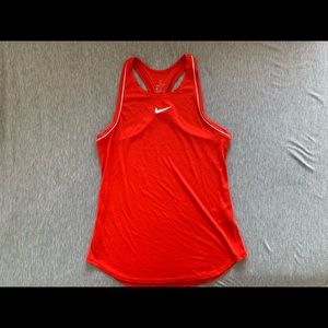 Nike orange dri-fit racerback tank | Small